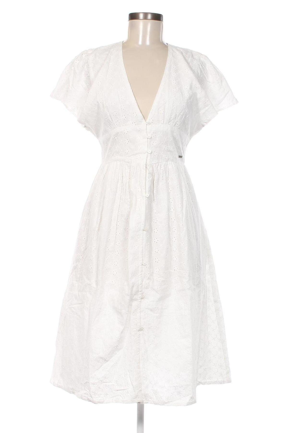 Φόρεμα Pepe Jeans, Μέγεθος M, Χρώμα Λευκό, Τιμή 40,48 €
