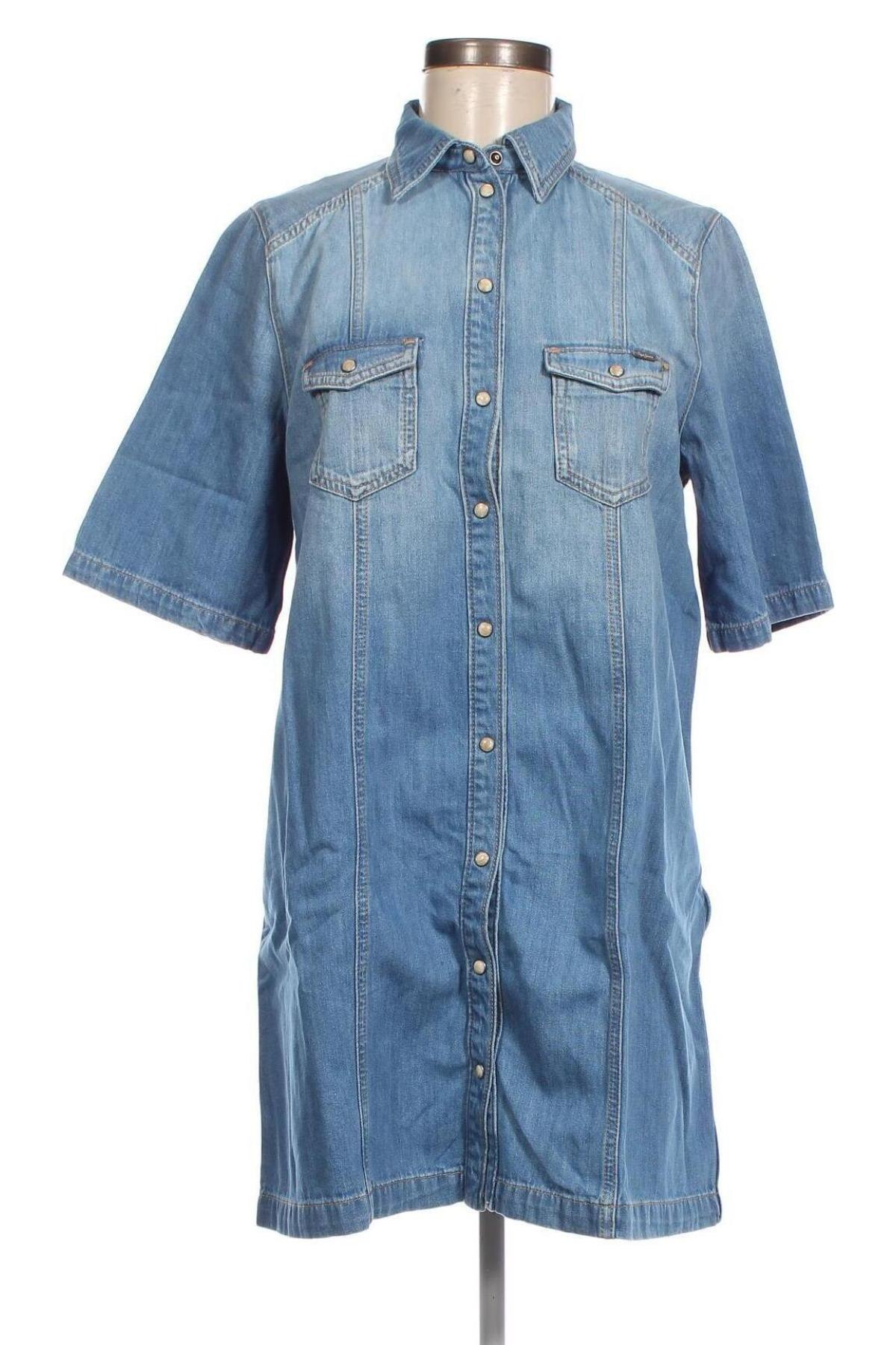 Kleid Pepe Jeans, Größe L, Farbe Blau, Preis 37,59 €