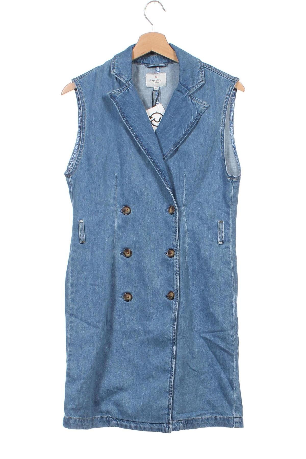 Kleid Pepe Jeans, Größe XXS, Farbe Blau, Preis € 17,99