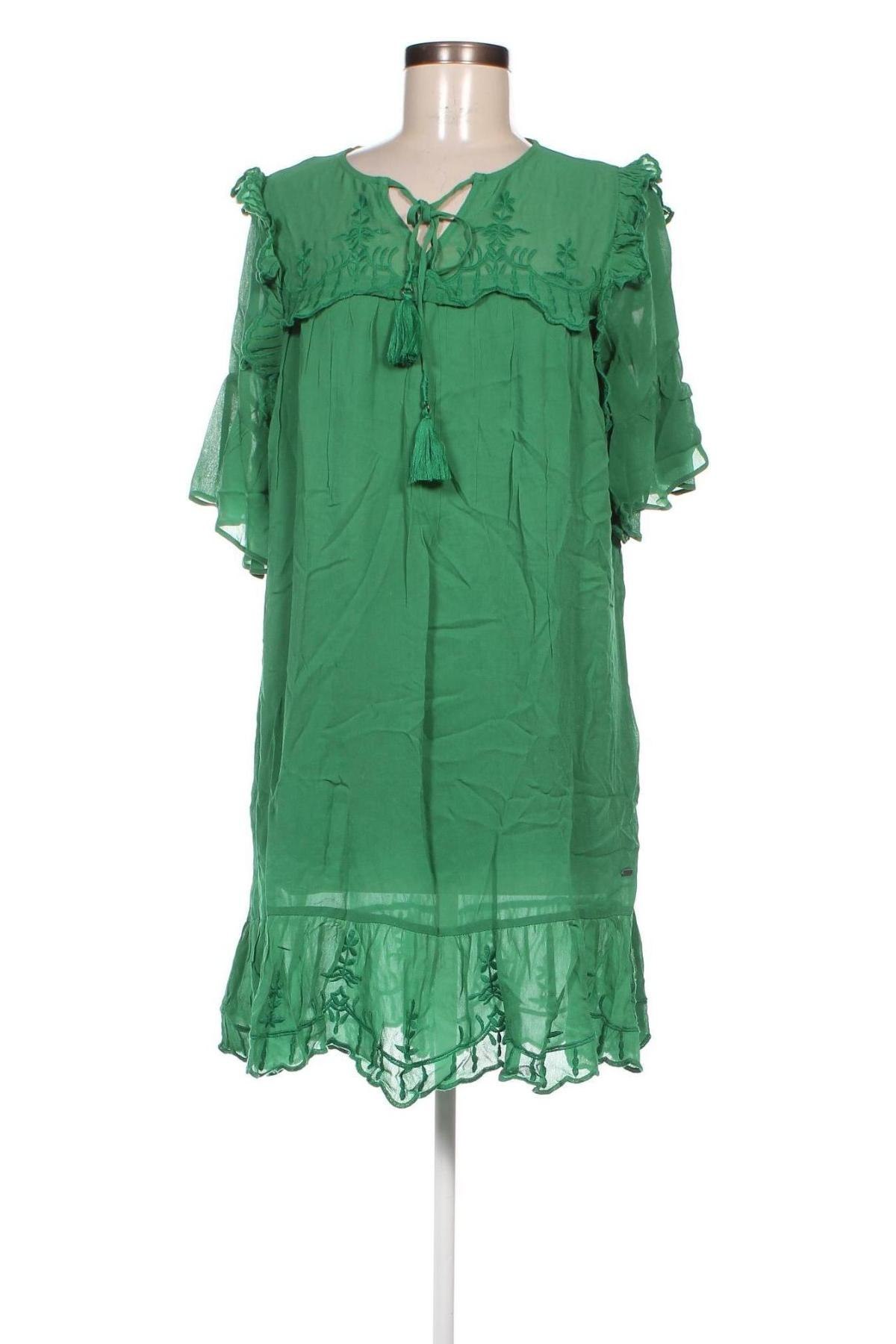 Rochie Pepe Jeans, Mărime XS, Culoare Verde, Preț 289,11 Lei