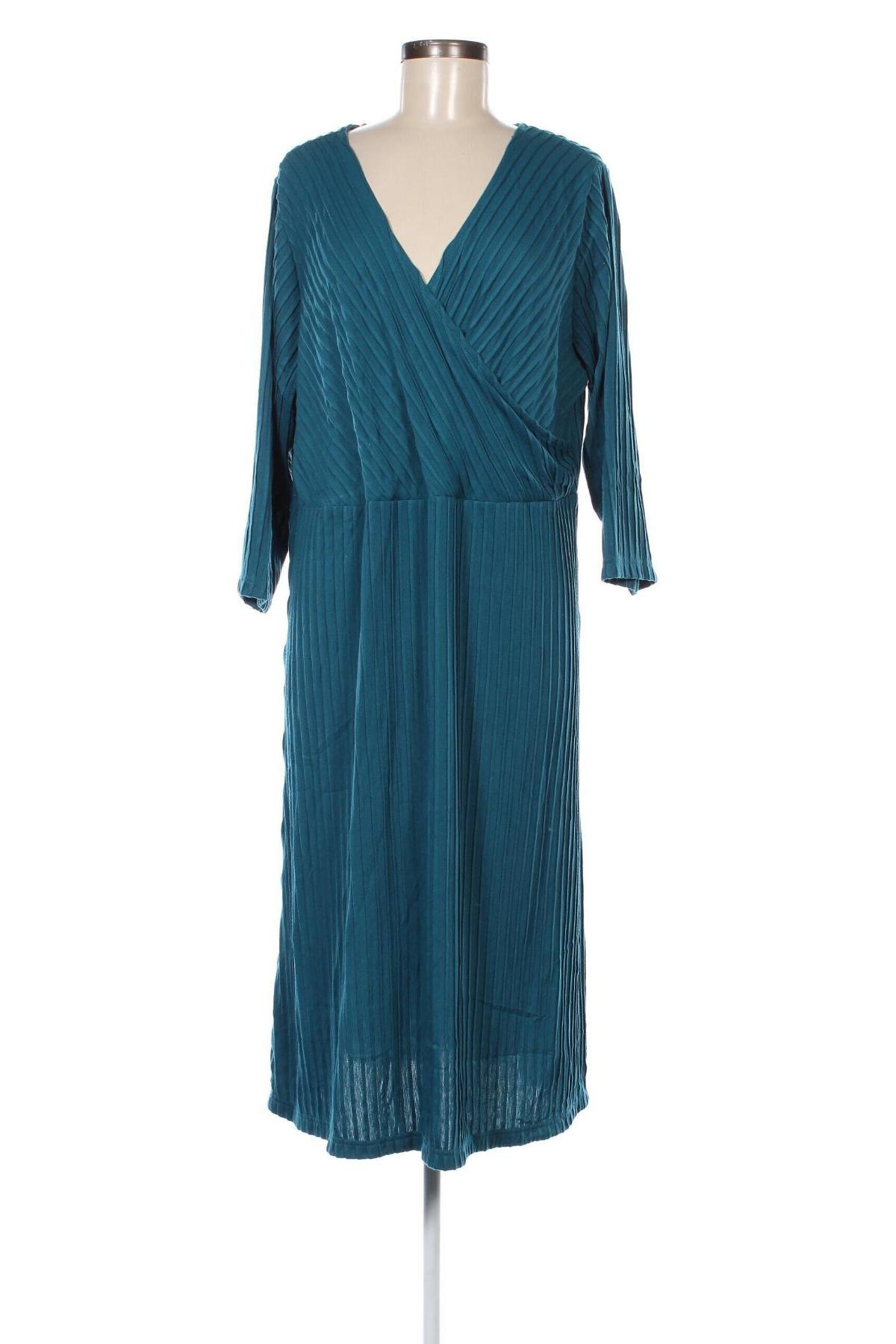 Kleid Sheego, Größe XXL, Farbe Blau, Preis 43,42 €