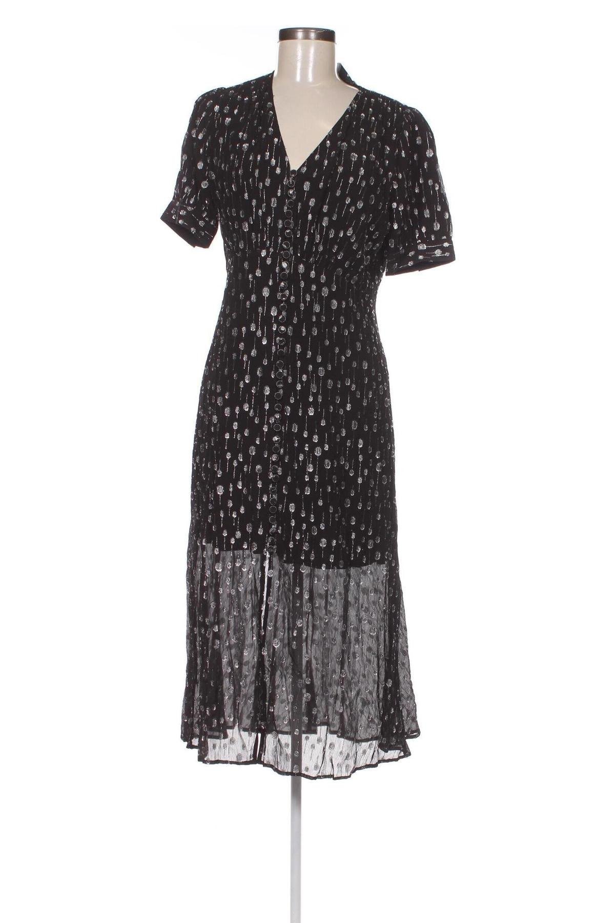 Šaty  The Kooples, Velikost M, Barva Černá, Cena  4 362,00 Kč