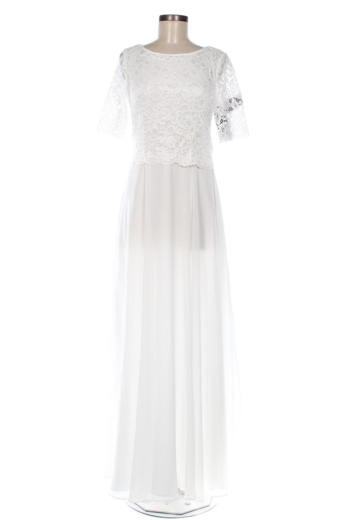 Kleid Vera Mont, Größe M, Farbe Weiß, Preis 92,87 €