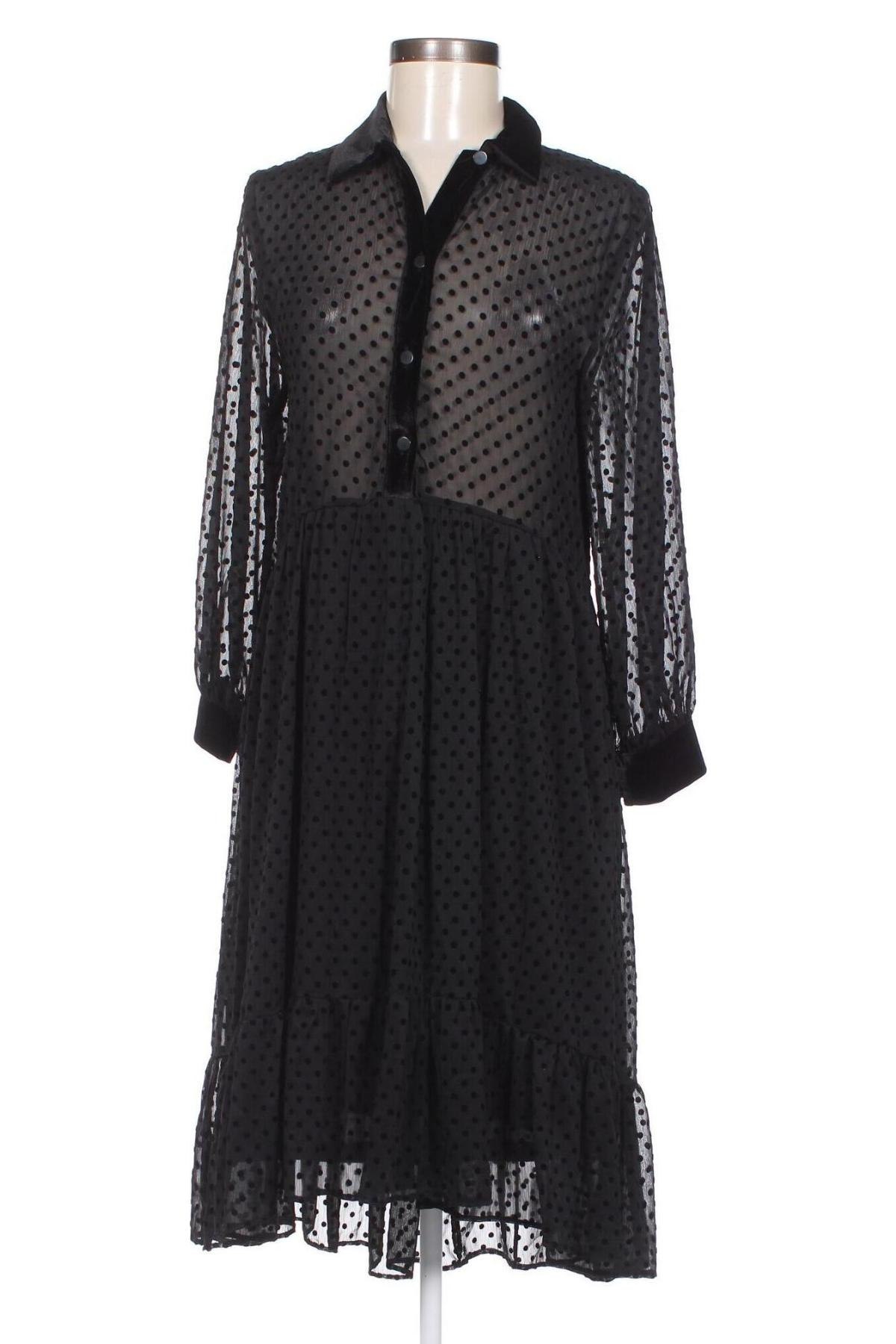 Šaty  Zara, Velikost S, Barva Černá, Cena  258,00 Kč