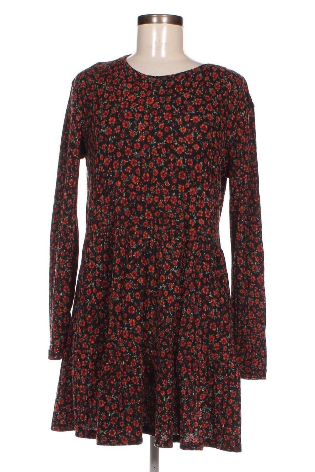 Kleid Zara Trafaluc, Größe L, Farbe Mehrfarbig, Preis 18,37 €