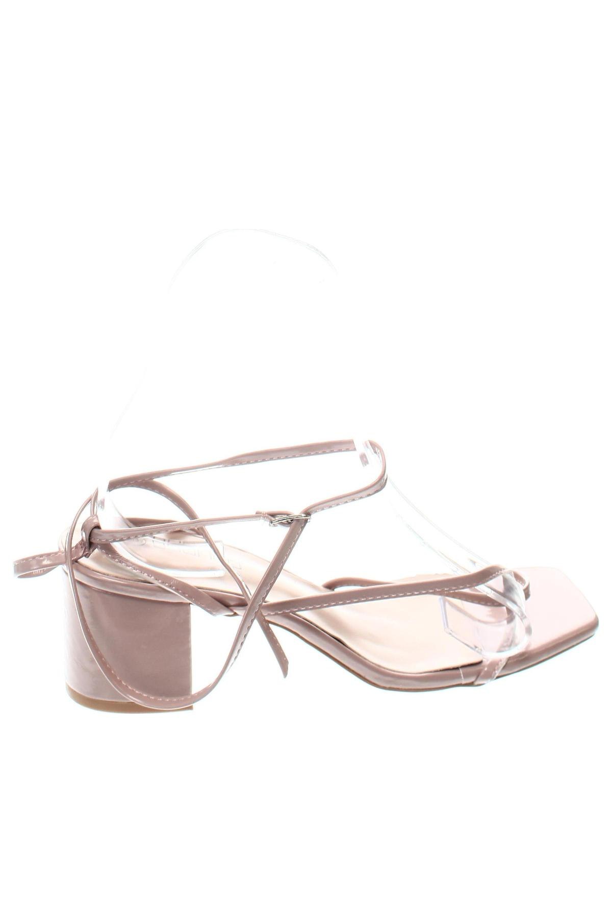 Sandalen Boohoo, Größe 39, Farbe Aschrosa, Preis € 31,96