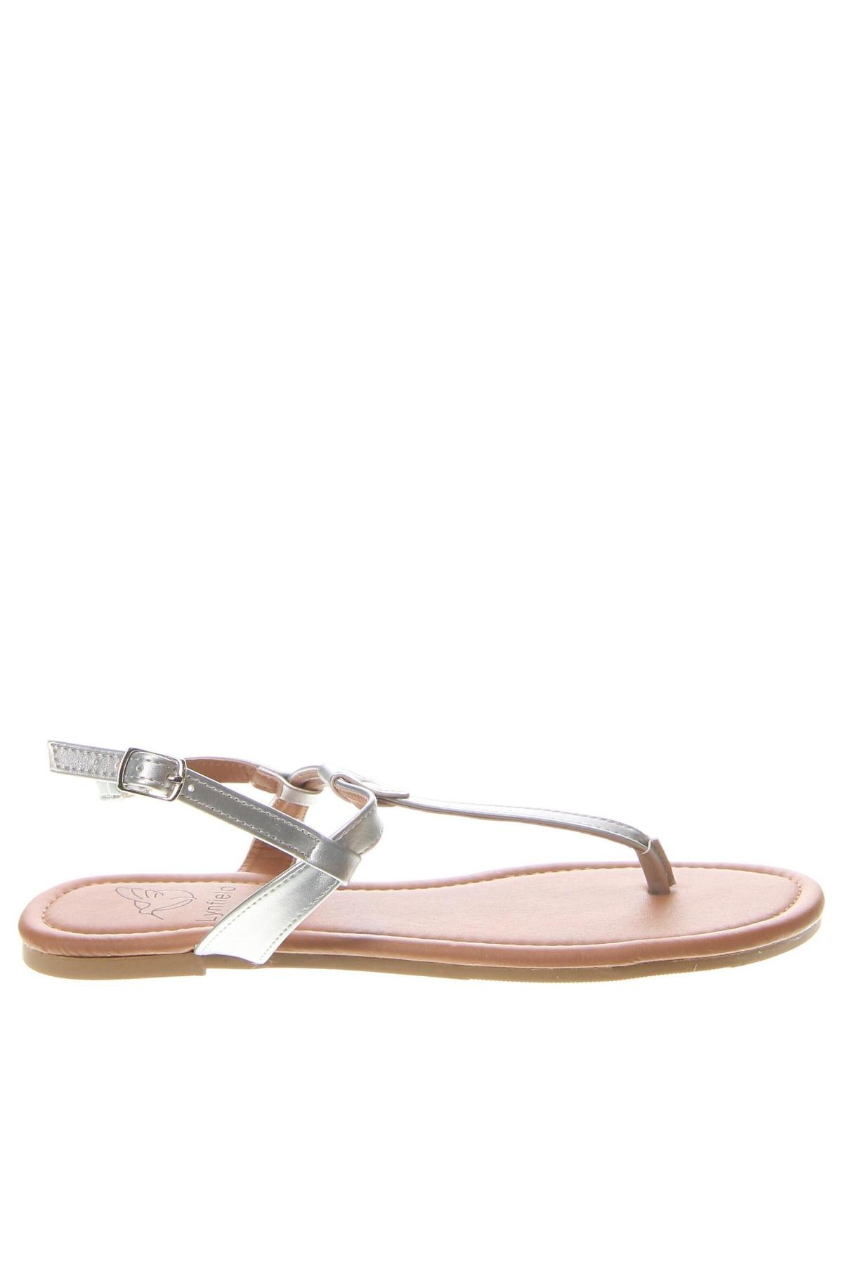 Sandalen Lynfield, Größe 42, Farbe Silber, Preis € 9,59