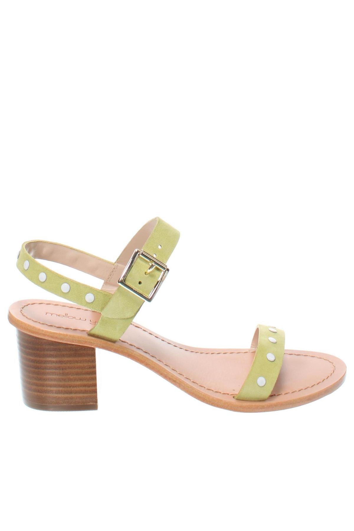 Sandalen Mellow Yellow, Größe 38, Farbe Grün, Preis 52,32 €