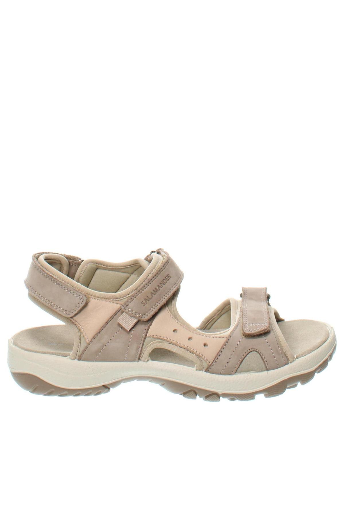 Sandalen Salamander, Größe 37, Farbe Beige, Preis 104,64 €