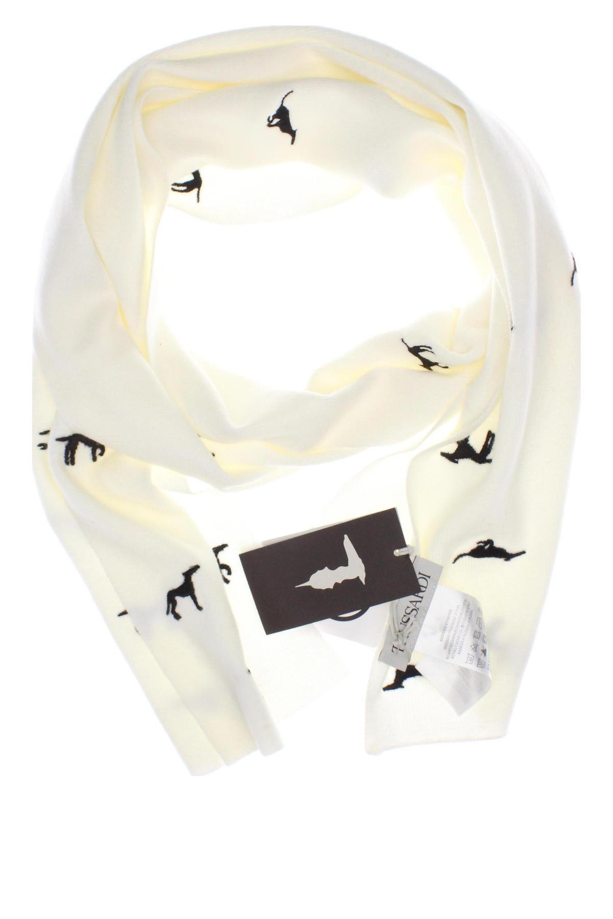 Schal Trussardi, Farbe Weiß, Preis 24,67 €