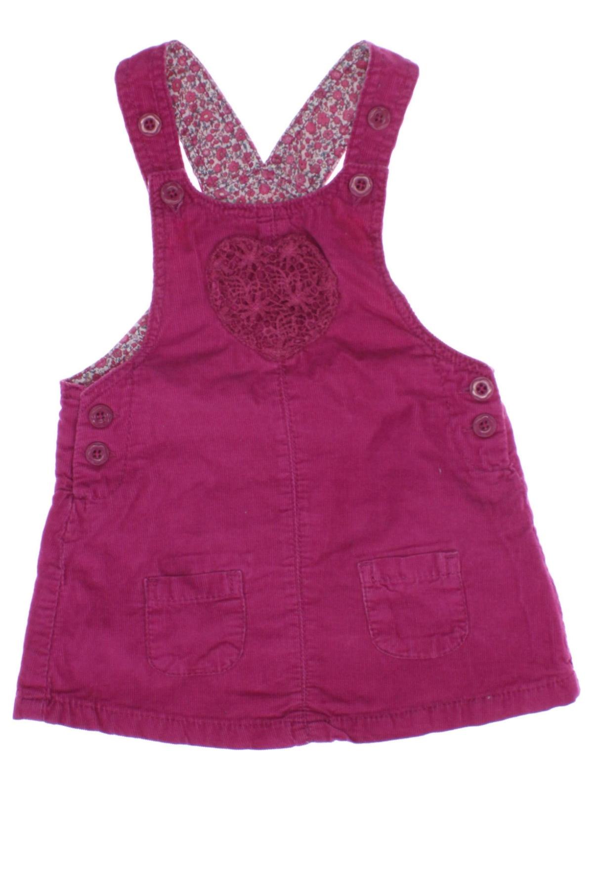 Dámské šaty s tráky Baby Club, Velikost 9-12m/ 74-80 cm, Barva Růžová, Cena  145,00 Kč