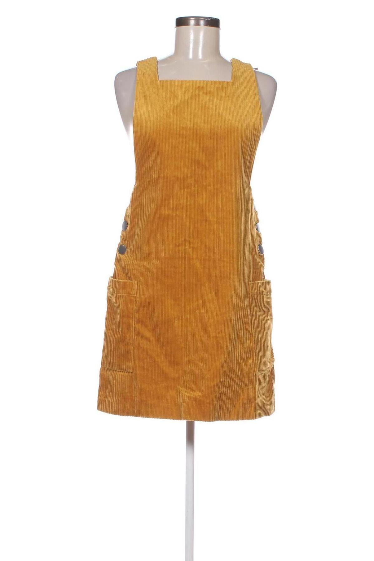 Latzkleid Zara Trafaluc, Größe M, Farbe Gelb, Preis 15,90 €