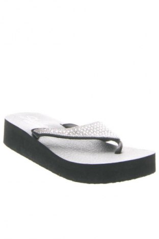 Γυναικείες παντόφλες Skechers, Μέγεθος 38, Χρώμα Ασημί, Τιμή 25,00 €