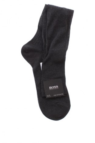 Socken Hugo Boss, Größe L, Farbe Grau, Preis 27,33 €
