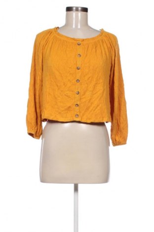 Damen Shirt Bershka, Größe S, Farbe Gelb, Preis € 13,99