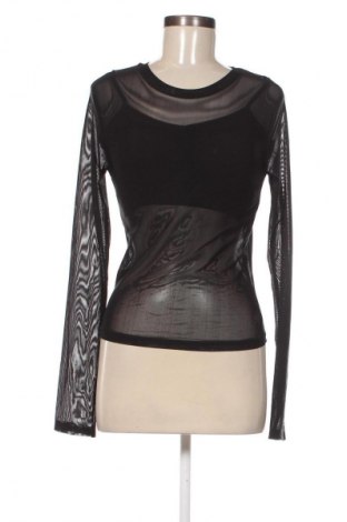 Damen Shirt Bershka, Größe M, Farbe Schwarz, Preis 5,99 €