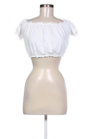 Dámská halenka Bershka, Velikost S, Barva Bílá, Cena  179,00 Kč