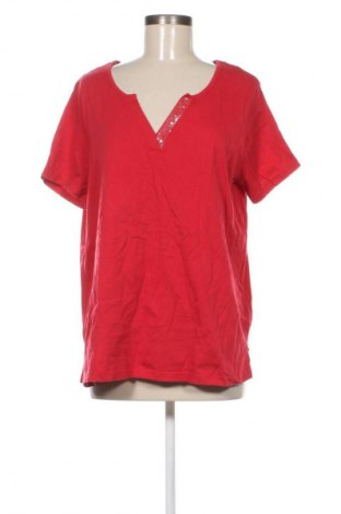 Дамска блуза Bpc Bonprix Collection, Размер XL, Цвят Червен, Цена 9,99 лв.