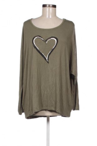 Дамска блуза Bpc Bonprix Collection, Размер XXL, Цвят Зелен, Цена 9,99 лв.