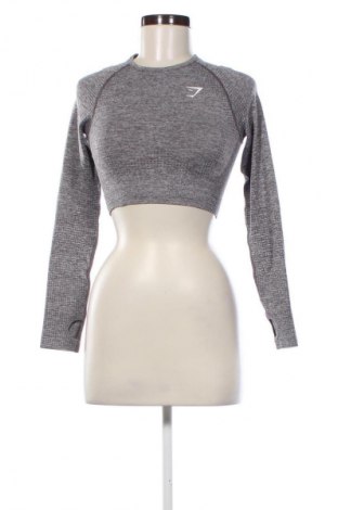 Bluzka damska Gymshark, Rozmiar S, Kolor Szary, Cena 32,99 zł