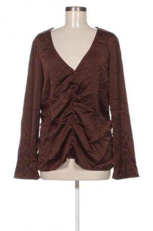 Γυναικεία μπλούζα H&M, Μέγεθος XL, Χρώμα Καφέ, Τιμή 5,99 €