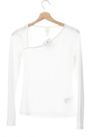 Γυναικεία μπλούζα H&M, Μέγεθος XS, Χρώμα Λευκό, Τιμή 10,42 €