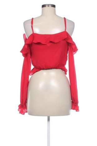Bluzka damska H&M Divided, Rozmiar M, Kolor Czerwony, Cena 36,99 zł