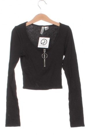 Bluzka damska H&M Divided, Rozmiar XS, Kolor Czarny, Cena 62,99 zł