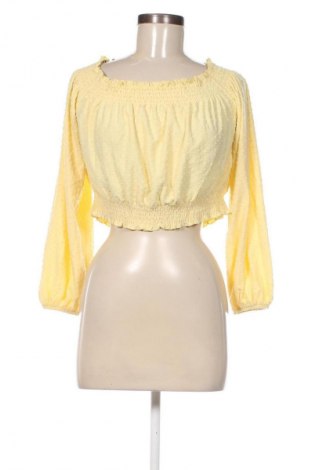 Bluzka damska H&M Divided, Rozmiar L, Kolor Żółty, Cena 62,99 zł