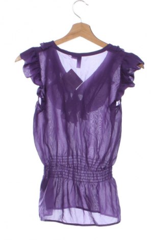 Damen Shirt H&M Divided, Größe XS, Farbe Lila, Preis 12,79 €