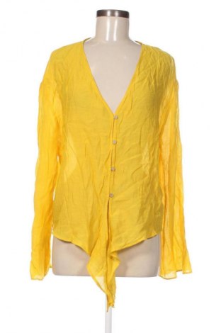 Дамска блуза Mango, Размер L, Цвят Жълт, Цена 27,99 лв.