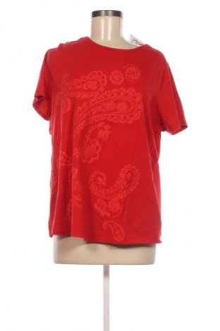 Γυναικεία μπλούζα Marks & Spencer, Μέγεθος XL, Χρώμα Κόκκινο, Τιμή 13,42 €