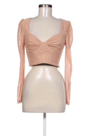 Damen Shirt Missguided, Größe S, Farbe Beige, Preis € 13,99