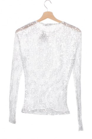 Dámska blúza NA-KD, Veľkosť XS, Farba Strieborná, Cena  7,95 €