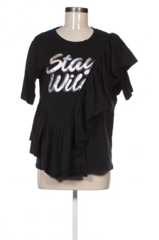 Damen Shirt Piazza Italia, Größe M, Farbe Schwarz, Preis 6,99 €