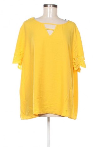 Damen Shirt SHEIN, Größe 4XL, Farbe Gelb, Preis 9,99 €