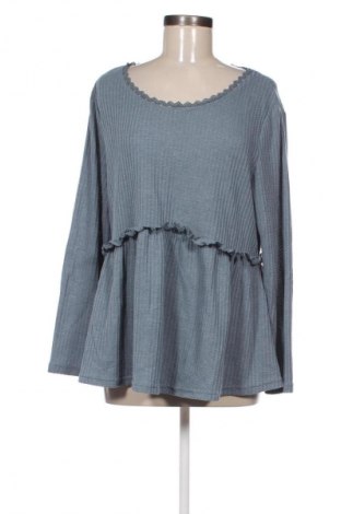 Bluzka damska SHEIN, Rozmiar XXL, Kolor Niebieski, Cena 23,99 zł