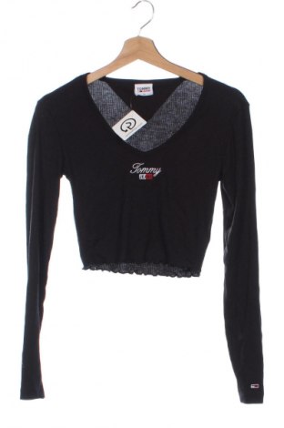 Damen Shirt Tommy Jeans, Größe XS, Farbe Schwarz, Preis 30,99 €