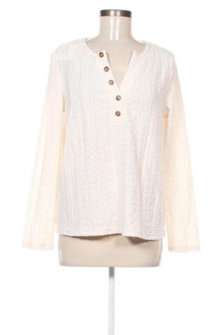 Bluzka damska Unbranded, Rozmiar L, Kolor ecru, Cena 25,99 zł