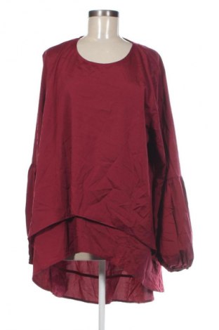 Bluzka damska Zanzea, Rozmiar 4XL, Kolor Czerwony, Cena 40,99 zł