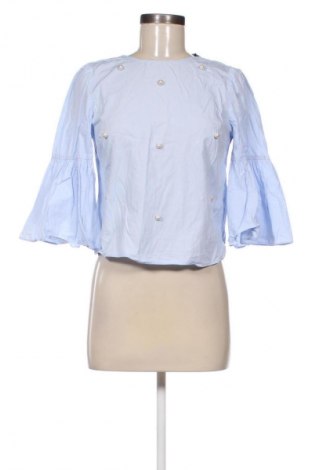 Bluză de femei Zara, Mărime S, Culoare Albastru, Preț 64,99 Lei