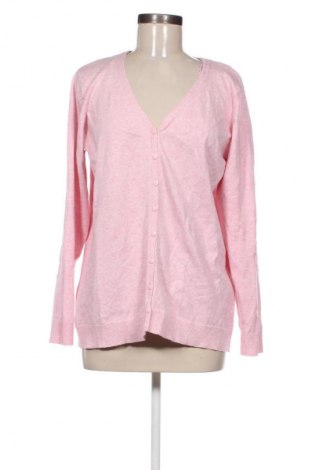 Damen Strickjacke C&A, Größe L, Farbe Rosa, Preis 8,99 €