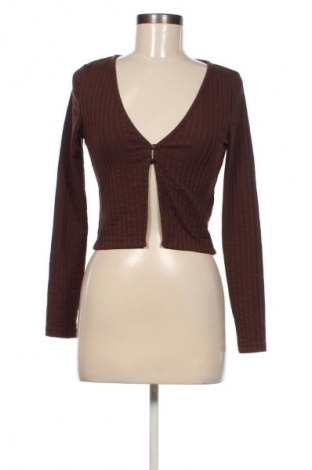 Damen Strickjacke H&M Divided, Größe S, Farbe Braun, Preis 8,99 €
