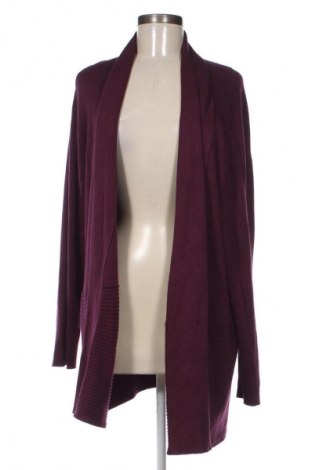 Damski kardigan JM Collection, Rozmiar 3XL, Kolor Fioletowy, Cena 68,33 zł
