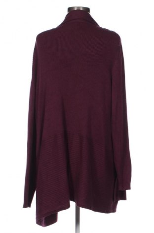 Damski kardigan JM Collection, Rozmiar 3XL, Kolor Fioletowy, Cena 68,33 zł