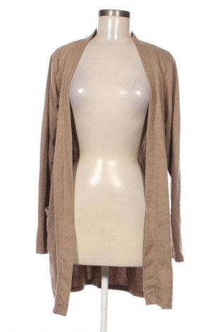 Damen Strickjacke Janina, Größe L, Farbe Beige, Preis 13,99 €