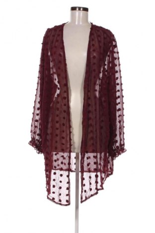 Cardigan de damă SHEIN, Mărime 4XL, Culoare Roșu, Preț 98,99 Lei