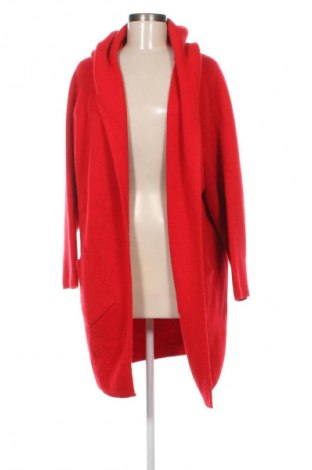 Damen Strickjacke Zwillingsherz, Größe M, Farbe Rot, Preis 25,99 €