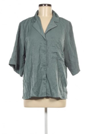 Дамска риза H&M, Размер M, Цвят Зелен, Цена 25,99 лв.