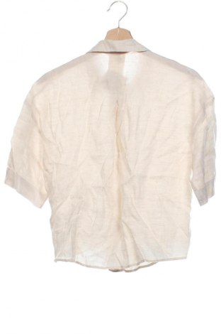 Γυναικείο πουκάμισο H&M, Μέγεθος XS, Χρώμα  Μπέζ, Τιμή 15,99 €